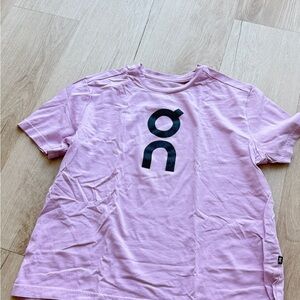 On Running Pink T-Shirt